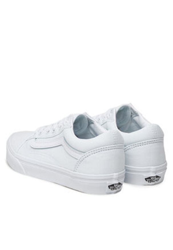 Vans Tenisówki Old Skool VN000D2VW001 Biały. Kolor: biały. Materiał: materiał