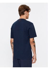 Aeronautica Militare T-Shirt 232TS2130J584 Granatowy Comfort Fit. Kolor: niebieski. Materiał: bawełna #3