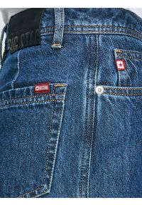 Big-Star - Jeansy damskie z szeroką nogawką granatowe Emily 532. Stan: podwyższony. Kolor: niebieski. Styl: elegancki #4