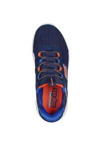 skechers - Adidasy Skechers Bounder - Brisk-burs, Dzieci. Kolor: niebieski. Materiał: materiał