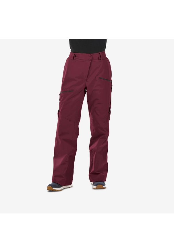 WEDZE - Spodnie narciarskie damskie Wedze FR100. Materiał: materiał, tkanina. Sezon: zima. Sport: narciarstwo