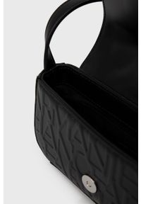 Armani Exchange - Torebka. Kolor: czarny. Rodzaj torebki: na ramię #4