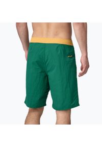 Szorty kąpielowe męskie Patagonia Wavefarer Boardshorts. Kolor: zielony