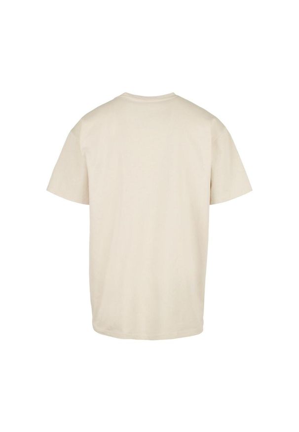 BUILD YOUR BRAND - Ponadwymiarowa Koszulka Dla Dorosłych Unisex Heavyweight. Kolor: beżowy