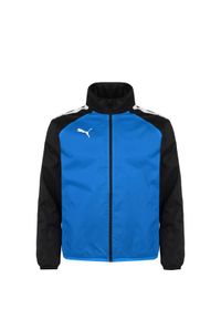 Kurtka dziecięca Puma Team Liga All Weather. Kolor: niebieski, czarny, wielokolorowy. Sport: piłka nożna