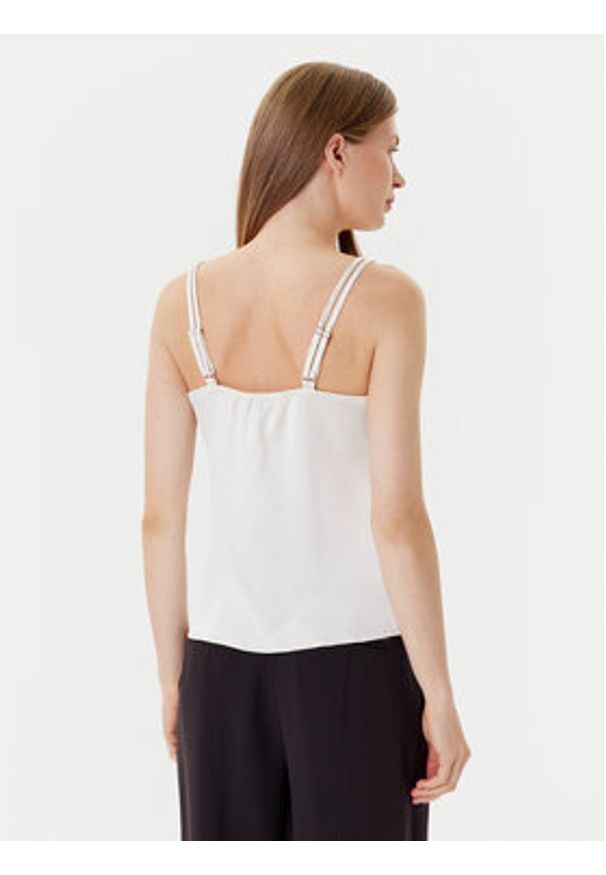 Morgan Top 242-OLAFI Écru Slim Fit. Materiał: syntetyk