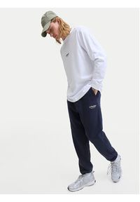Jack & Jones - Jack&Jones Spodnie dresowe Kane Soho 12278943 Granatowy Regular Fit. Kolor: niebieski. Materiał: bawełna #8