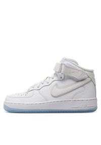 Nike Sneakersy W Af1 Mid Yod FN4274 100 Biały. Kolor: biały. Materiał: skóra