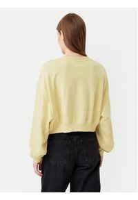 only - ONLY Bluza Bella 15341904 Żółty Regular Fit. Kolor: żółty. Materiał: syntetyk, bawełna #3