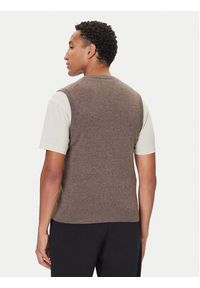 United Colors of Benetton - United Colors Of Benetton Sweter 1002U400L Szary Regular Fit. Kolor: szary. Materiał: wełna #3