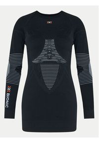 X-Bionic Bielizna termoaktywna górna Energizer 4.0 NGYT06W19W Czarny Slim Fit. Kolor: czarny. Materiał: syntetyk #3