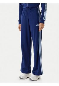 Adidas - adidas Dres Teamsport JD2673 Granatowy Regular Fit. Kolor: niebieski. Materiał: bawełna, syntetyk #3