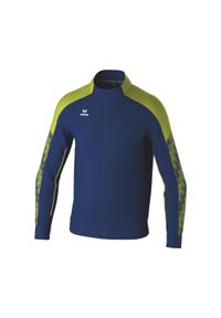ERIMA - Kurtka z dresu Erima Evo Star. Kolor: niebieski, zielony, wielokolorowy. Materiał: dresówka. Długość rękawa: raglanowy rękaw. Sport: piłka ręczna, fitness #1