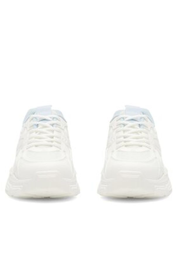 DeeZee Sneakersy WFA2549-1 Biały. Kolor: biały. Materiał: materiał