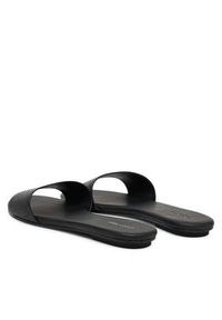Calvin Klein Klapki Org Flat Sndl One Bar Lth Aop HW0HW02857 Czarny. Kolor: czarny. Materiał: skóra #3