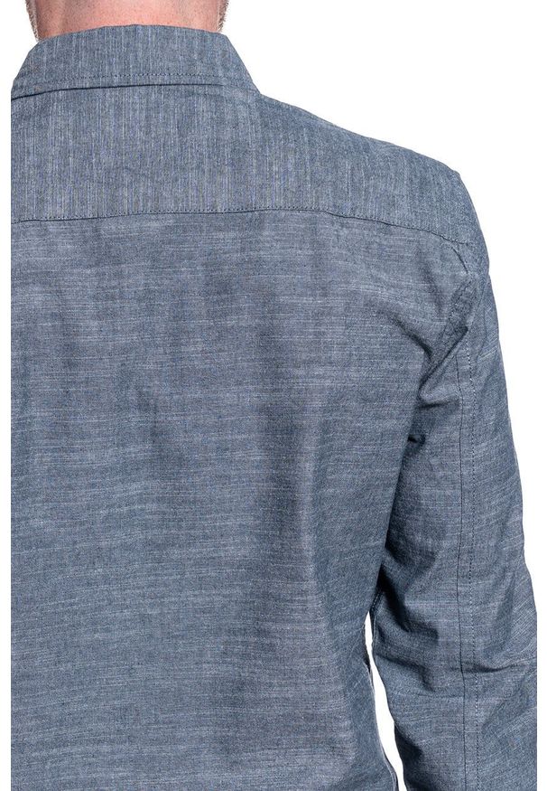 Mustang - MĘSKA KOSZULA MATERIAŁOWA MUSTANG CASPER CHAMBRAY 1009903 4136. Materiał: materiał