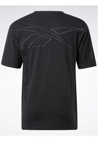 Reebok T-Shirt Basketball Heavyweight Pocket HU2012 Czarny Oversize. Kolor: czarny. Materiał: bawełna #5