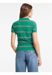 Guess Jeans Top 176097 Zielony Classic Fit. Kolor: zielony