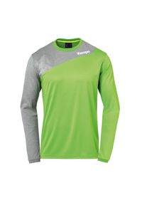 KEMPA - Dżersej z długim rękawem Kempa Core 2.0. Kolor: wielokolorowy, szary, zielony. Materiał: jersey. Długość rękawa: długi rękaw. Długość: długie. Sport: fitness, piłka ręczna #1