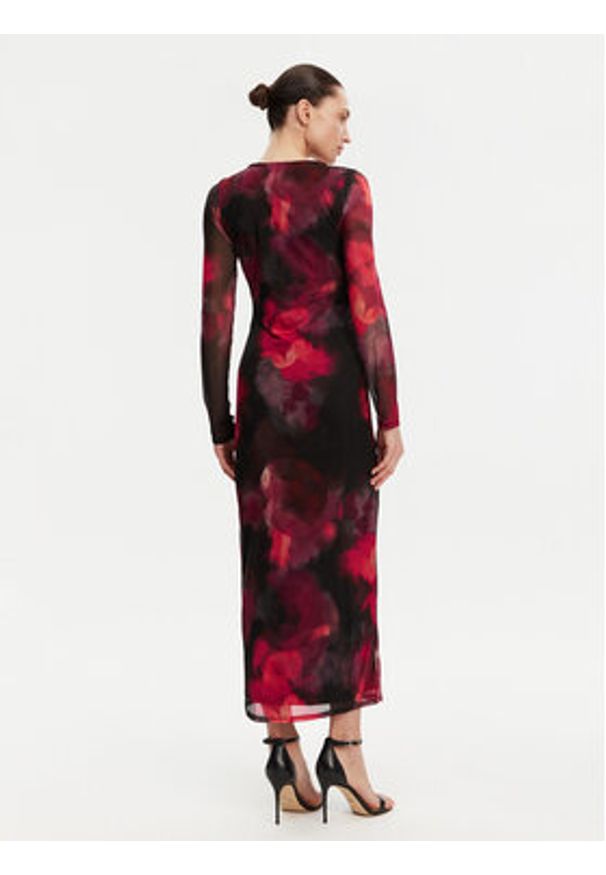 DKNY Sukienka koktajlowa DD4KU42A Czarny Slim Fit. Kolor: czarny. Materiał: syntetyk. Styl: wizytowy