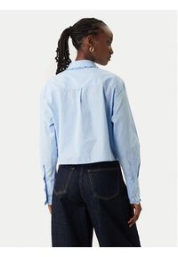 Tommy Jeans Koszula DW0DW22767 Błękitny Relaxed Fit. Kolor: niebieski. Materiał: bawełna #4