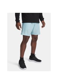 Spodenki Under Armour Woven Wordmark. Kolor: niebieski. Długość: krótkie. Sezon: lato #1