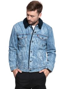 Levi's® - LEVI’S FRESH LEAVES JUSTIN TIMBERLAKE MĘSKA KURTKA JEANSOWA JEANS DŻINSOWA 163650098. Materiał: jeans #9