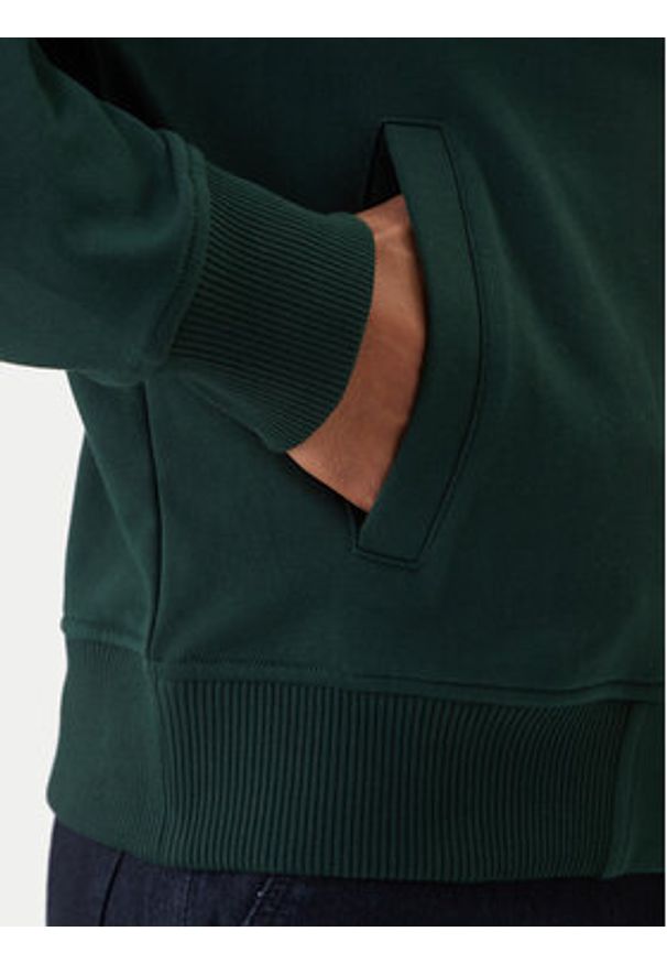 TOMMY HILFIGER - Tommy Hilfiger Kurtka bomber Essential MW0MW42470 Zielony Regular Fit. Kolor: zielony. Materiał: bawełna