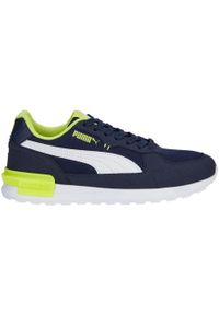 Buty dla dzieci Puma Graviton Jr. Kolor: niebieski. Sport: turystyka piesza, bieganie #1