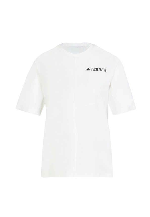Adidas - Koszulka Terrex Multi Climacool. Kolor: biały. Technologia: ClimaCool (Adidas). Sport: turystyka piesza