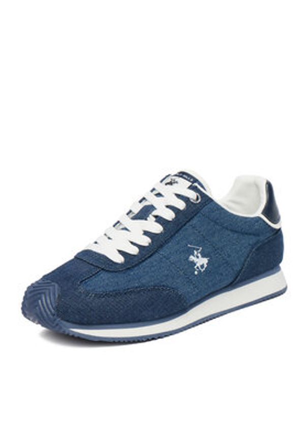 Beverly Hills Polo Club Sneakersy CEO-V12-1197 Granatowy. Kolor: niebieski. Materiał: materiał