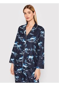 Cyberjammies Koszulka piżamowa Verity 9358 Granatowy Relaxed Fit. Kolor: niebieski. Materiał: bawełna #1