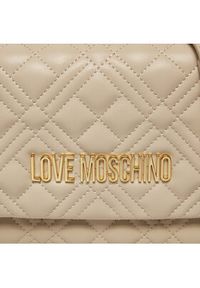 Love Moschino - LOVE MOSCHINO Torebka JC4097PP0ILA0110 Beżowy. Kolor: beżowy. Materiał: skórzane