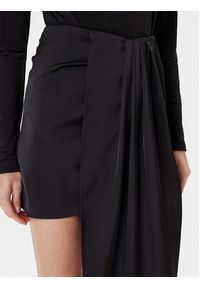 Eleh Spódnica mini ESS250182 Czarny Regular Fit. Kolor: czarny. Materiał: syntetyk #2