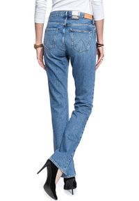 Wrangler - WRANGLER HIGH BOOTCUT ALL STAR BLUE W27URI25U. Stan: podwyższony #5