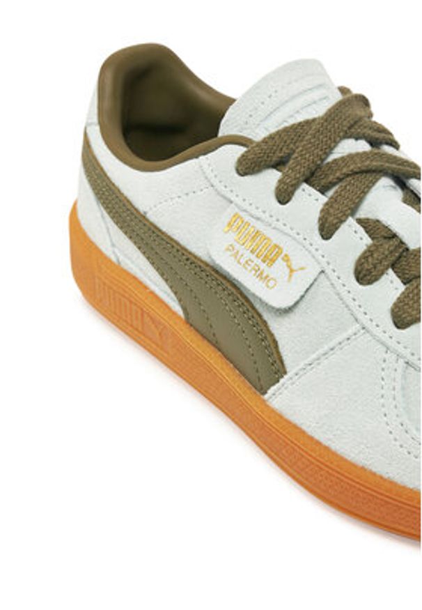 Puma Sneakersy Palermo Team 396463 51 Błękitny. Kolor: niebieski. Materiał: skóra, zamsz