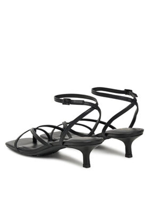 Aldo Sandały Soffie 14017660 Czarny. Kolor: czarny. Materiał: skóra