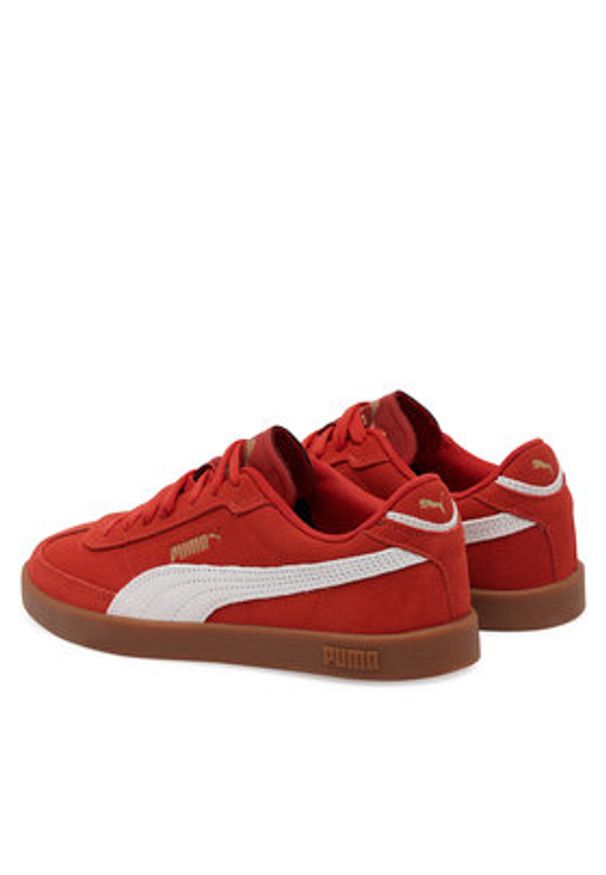 Puma Sneakersy Puma Club II Era Suede For All Time Red- 400717 08 Czerwony. Kolor: czerwony. Materiał: zamsz, skóra. Model: Puma Suede