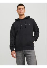Jack & Jones Bluza 12233972 Czarny Relaxed Fit. Kolor: czarny. Materiał: syntetyk, bawełna #1