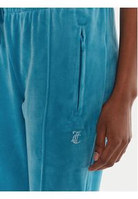 Juicy Couture Spodnie dresowe Tina JCAPW045 Niebieski Regular Fit. Kolor: niebieski. Materiał: syntetyk #3
