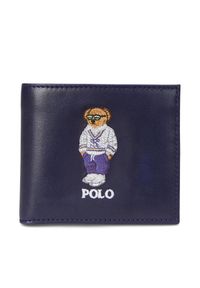 Portfel męski Polo Ralph Lauren. Kolor: niebieski