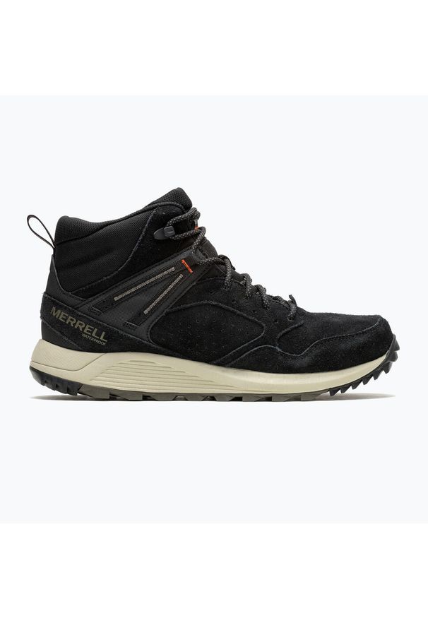 Buty turystyczne męskie Merrell Wildwood Mid Ltr Wp. Kolor: czarny