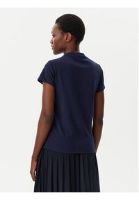 Lacoste T-Shirt TF9246 Granatowy Slim Fit. Kolor: niebieski. Materiał: bawełna #3