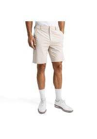 SIROKO - Męskie krótkie spodenki golfowe Belfry. Kolor: beżowy. Materiał: tkanina. Długość: krótkie. Sport: golf #1