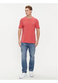 Hugo T-Shirt Dero222 50466158 Czerwony Regular Fit. Kolor: czerwony. Materiał: bawełna #3