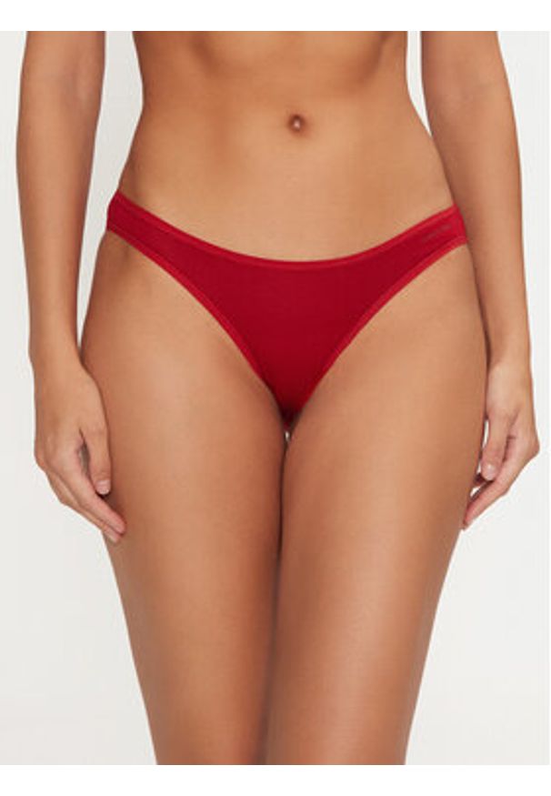 Calvin Klein Underwear Komplet 3 par fig klasycznych 000QD5218E Kolorowy. Materiał: bawełna. Wzór: kolorowy