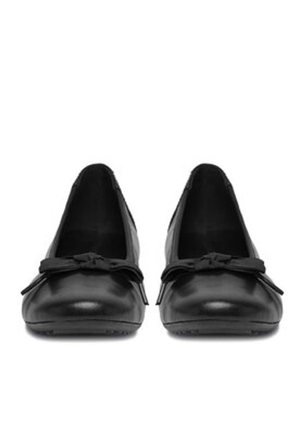 Lasocki Baleriny CEO-RST-LUCKY-02 Czarny. Kolor: czarny. Materiał: skóra