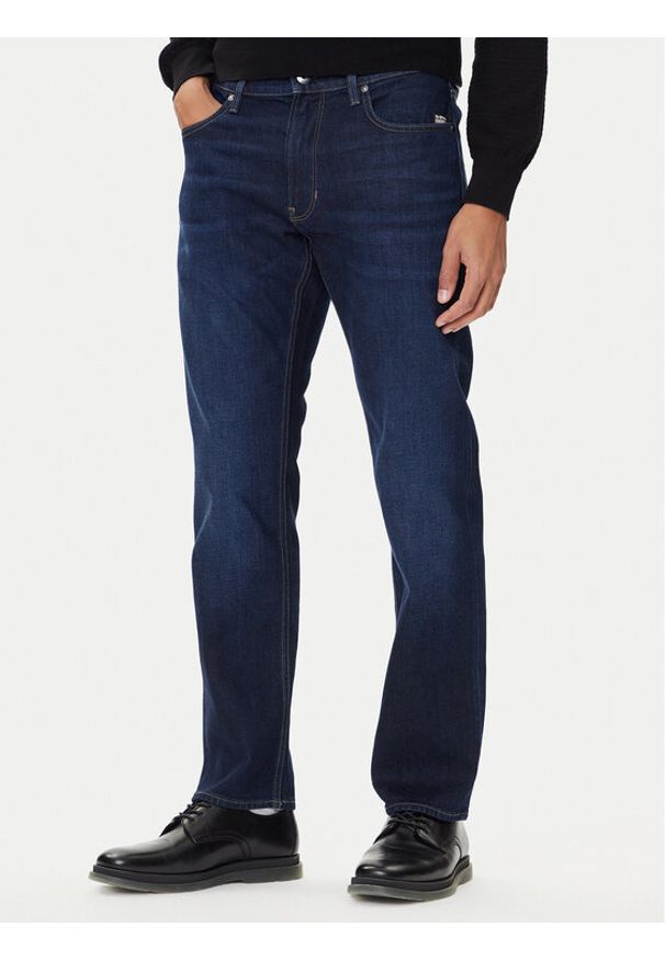 G-Star RAW - G-Star Raw Jeansy Mosa D23692-C052 Granatowy Straight Fit. Kolor: niebieski