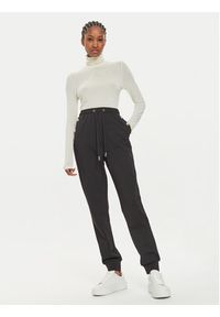 Gaudi Spodnie dresowe 421BD24010 Czarny Regular Fit. Kolor: czarny. Materiał: wiskoza, syntetyk #5