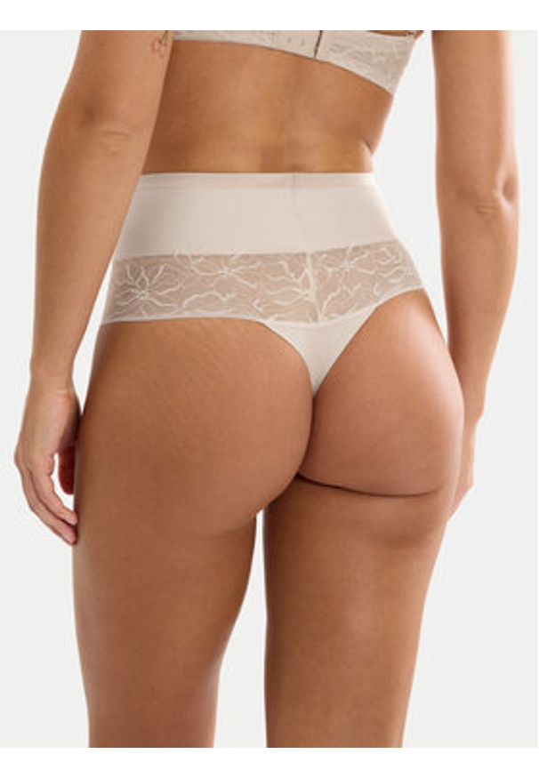 Triumph Stringi Comfort Contour 10226423 Beżowy. Kolor: beżowy. Materiał: syntetyk